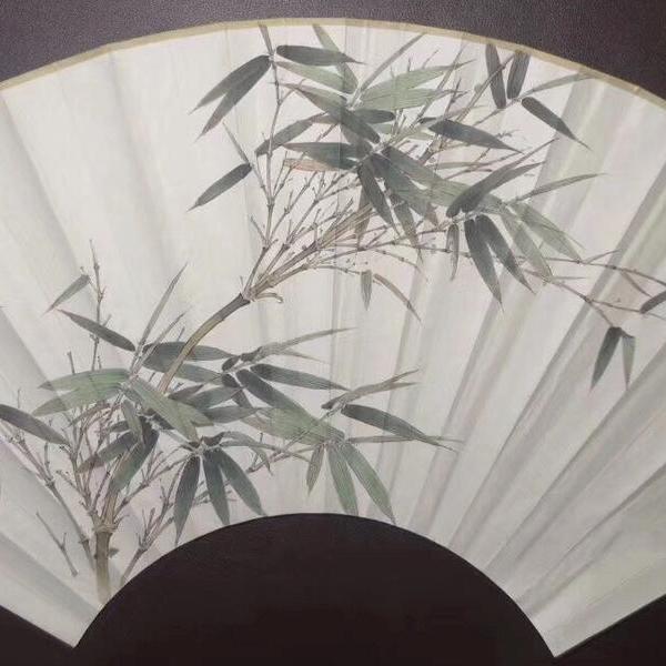 没骨花鸟扇面 - 王彬的作品 | artand - 与艺术家面对面的在线画廊