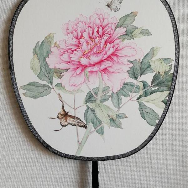 没骨花鸟扇面 - 王彬的作品 | artand - 与艺术家面对面的在线画廊