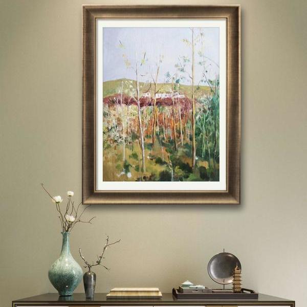 《春枝》60×80cm油画-杨丽娜作品