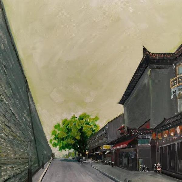 年年樱花都这样 - 陈东的作品 | artand - 与艺术家面对面的在线画廊