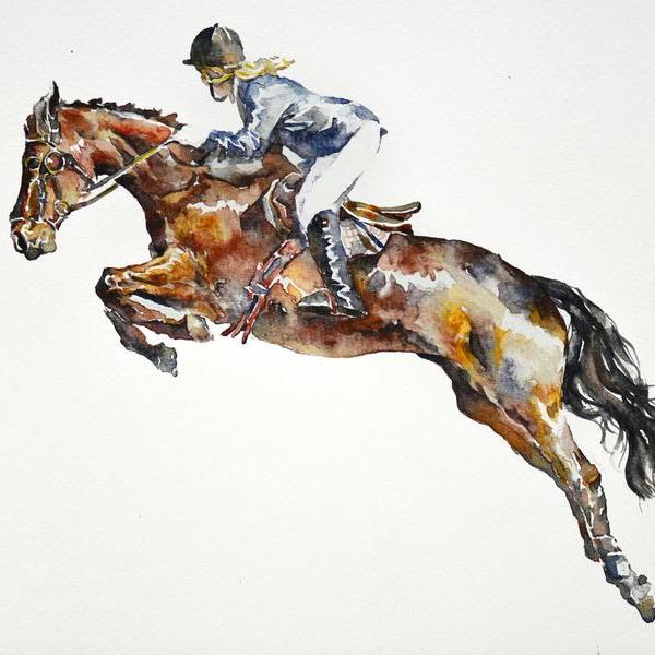 马术11 - 许今的作品 | artand - 与艺术家面对面的在线画廊