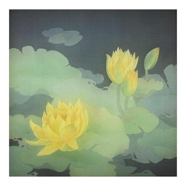 彭竹清-静夜照浮萍·2