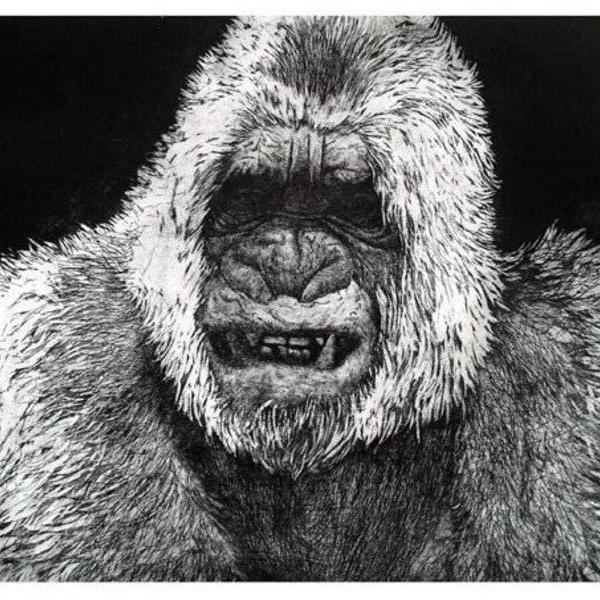 王马版画工房-白金刚