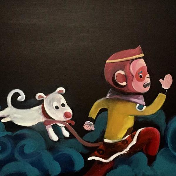 陈建周-哮天犬与悟空