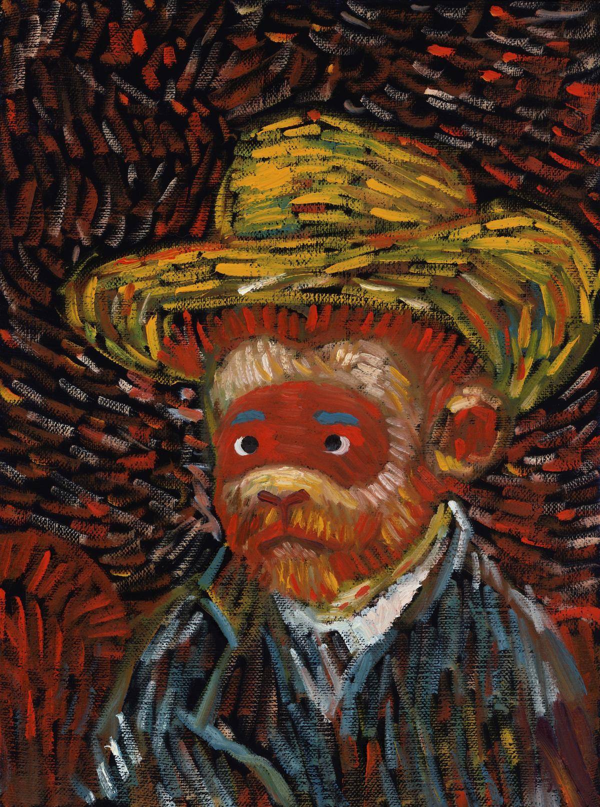 悟空梵高版17 0 收藏级限量签名版画 陈建周 S Work Artand 与艺术家面对面的在线画廊