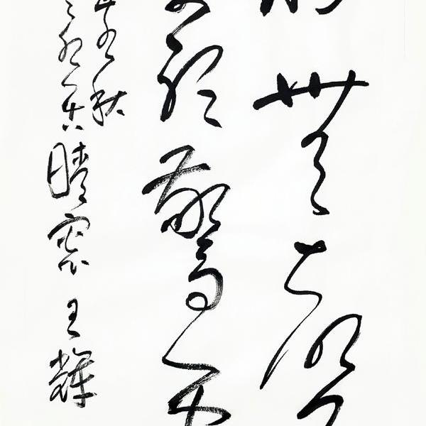 王辉-书法:草书《 于无声处听惊雷》