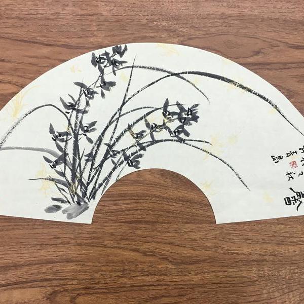 国画梅兰竹菊小品画